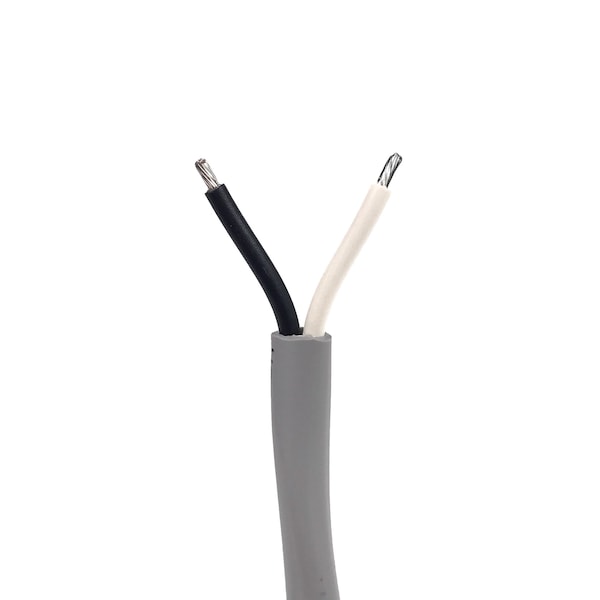 16 AWG 2 Conductor CMG Communication Cable, 300V, Unshielded, 10 ft Length